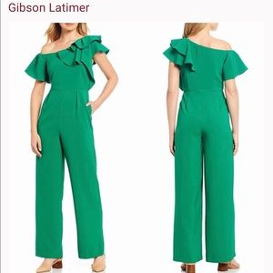 NWT Gibson Latimer Green Jumpsuit